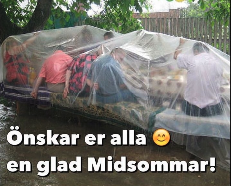 Önskar er alla en glad Midsommar!